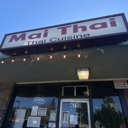 Exterior outside entrance of Mai Thai 2 - Concord, California Exterior outside entrance of Mai Thai 2 - Concord, California