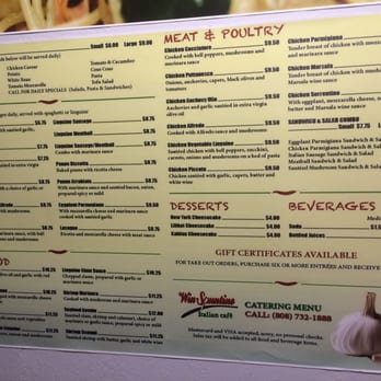 Win-Spuntino - menu - Italian Near Me - Honolulu, Hawaii