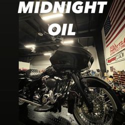 Full Throttle Motorcycle & Gun Shop - Harley under construction