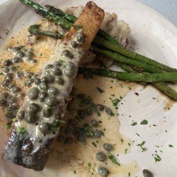 Beacon Corner Bar - Second Salmon Piccata - Seafood Near Me - Grand Rapids, Michigan