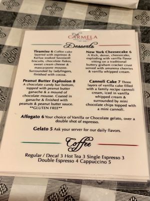 Menu photo 8 Café Carmela Philadelphia, PA Menu photo 8 Café Carmela Philadelphia, PA