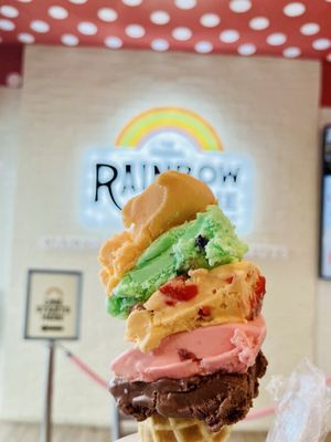 The Original Rainbow Cone by null