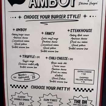 Amboy - Menu - Steakhouses Near Me - Los Angeles, California