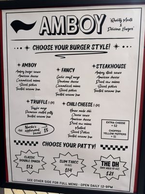 Menu photo 2 Amboy Los Angeles, CA