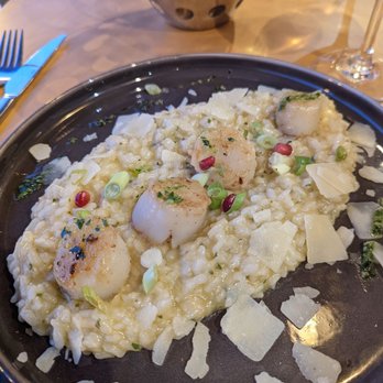 Spalato - Risotto st Jacques - Seafood Near Me - Villefranche-sur-Mer, 06 Spalato - Risotto st Jacques - Seafood Near Me - Villefranche-sur-Mer, 06