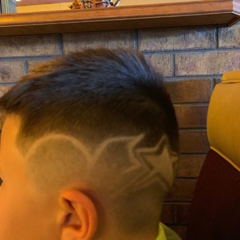 Awesome Straight Razor Design On My Son S Head Yelp