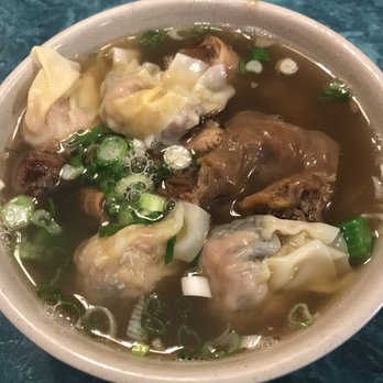 Canton Noodle House - Sui kau with beef brisket. Delish!! - Cantonese Near Me - Seattle, Washington