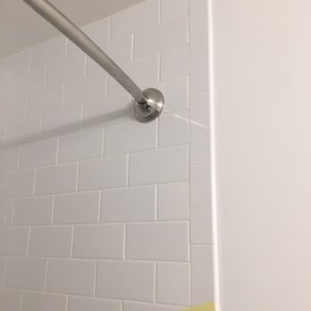 Ontime Construction - The curtain rod was put in too high so now the shower curtain is too short - General Contractors Near Me - Jersey City, New Jersey
