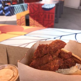 Main Chick Hot Chicken - Dark Meat Sandwich - Chicken Shop Near Me - Long Beach, California Main Chick Hot Chicken - Dark Meat Sandwich - Chicken Shop Near Me - Long Beach, California