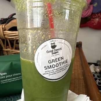 Gold Coast Bagel - Green smoothie - Bagels Near Me - La Mesa, California