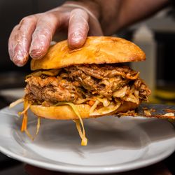 Mechos Dominican Kitchen - Pork Chimi