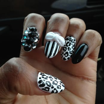 Nails Only - Nails done by Andy..I smudged one. Little bit but LOVE his work! - Nail Salons Near Me - Norfolk, Virginia Nails Only - Nails done by Andy..I smudged one. Little bit but LOVE his work! - Nail Salons Near Me - Norfolk, Virginia