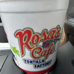 Rosa's Café & Tortilla Factory - Rosa's Soda Cup
