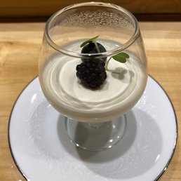 The most delicious panna cotta for dessert