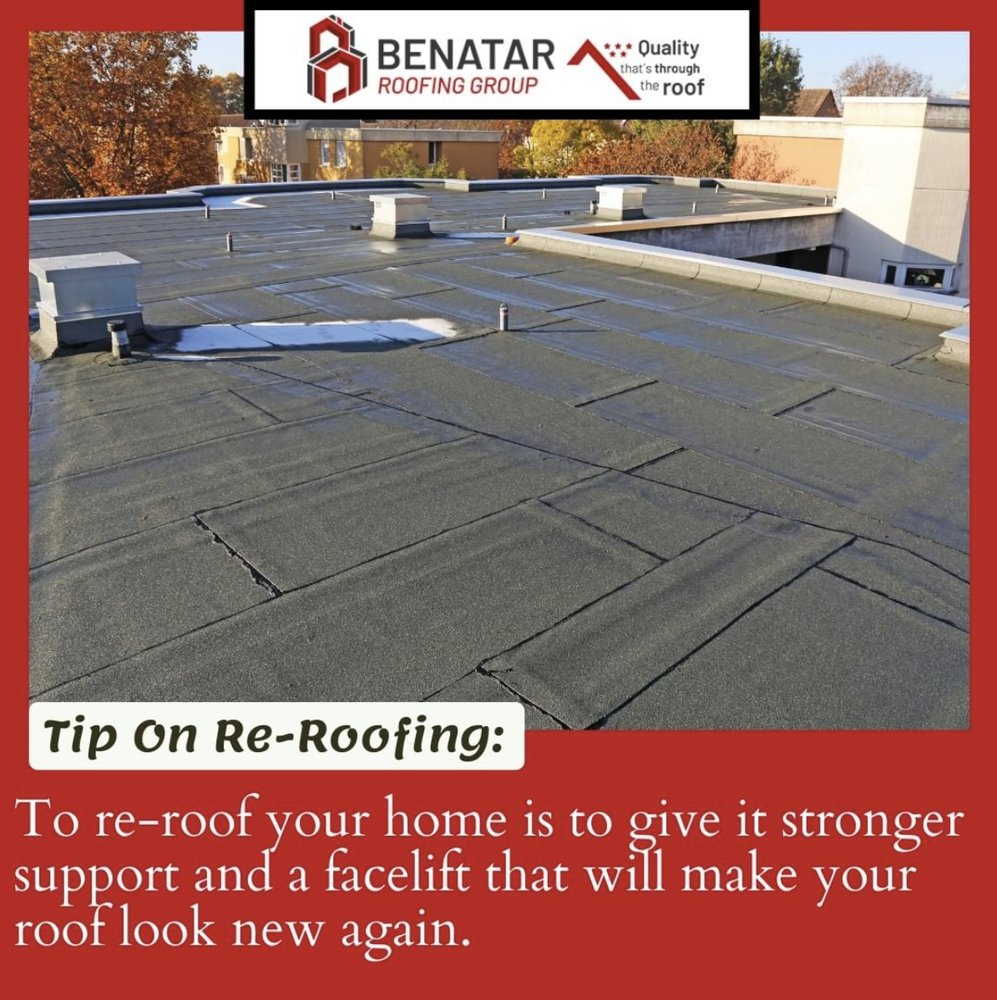 Slide of Benatar Roofing Group