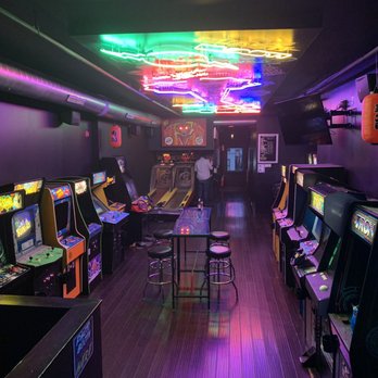 Misuta Chow's - Bar area and arcade - Bars Near Me - Buffalo, New York