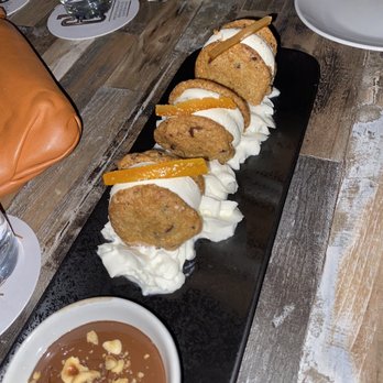 618 - Chocolate chip ice cream cookies w/ Nutella & hazelnuts - New American Near Me - Freehold Borough, New Jersey