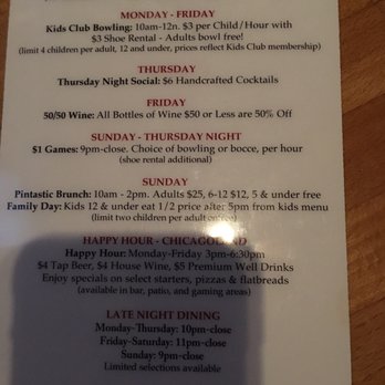Pinstripes - Bowling Near Me - Northbrook, Illinois