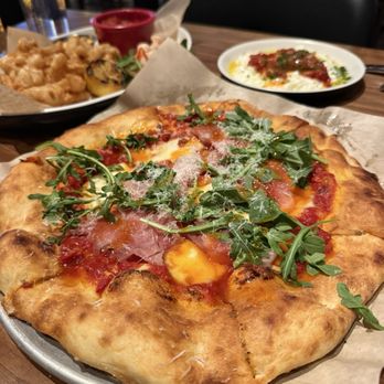 North Italia - Hot Honey & Smoked Prosciutto Pizza ($25 as of May 2026) - Italian Near Me - Brea, California