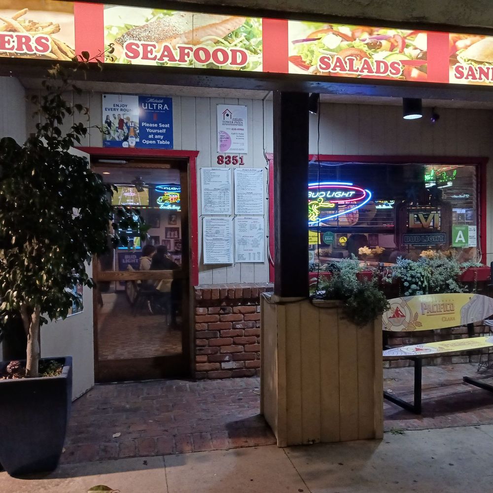 Tower Pizza - Front of restaurant - Pizza Near Me - Los Angeles, California Tower Pizza - Front of restaurant - Pizza Near Me - Los Angeles, California