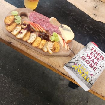 Chill Coffee and Wine Bar - Lychee Blossom Tea, Smoked Gouda and Salami during Happy Hour - Coffee & Tea Near Me - Arlington, Texas