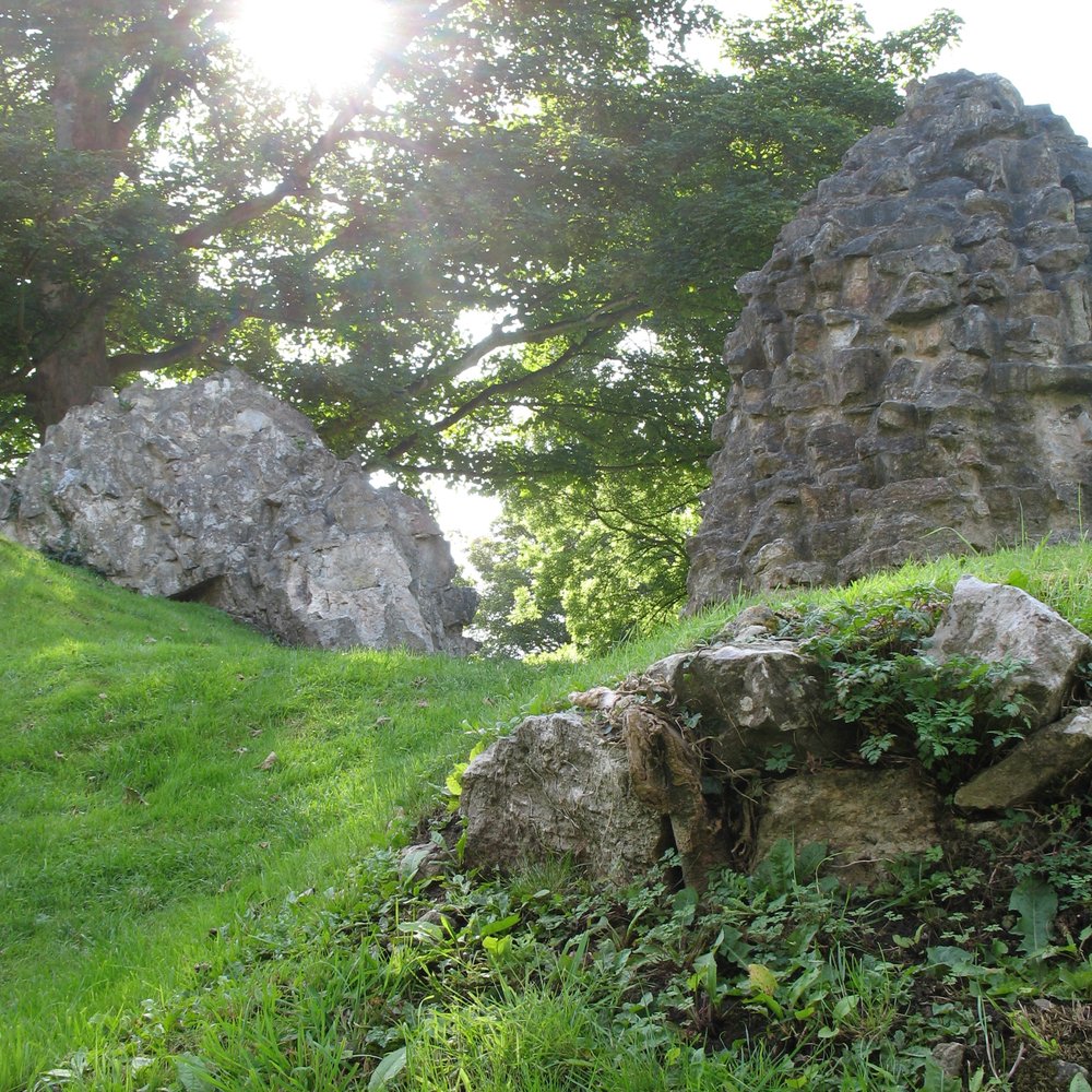 St Quentin's Castle - St Quentin's Castle - remains of the old keep - Parks Near Me - Cowbridge, VGL