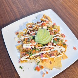 Nachos Tacos de Pollo