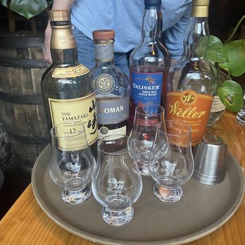 The Ballard Cut - Whiskey flight - New American Near Me - Seattle, Washington The Ballard Cut - Whiskey flight - New American Near Me - Seattle, Washington