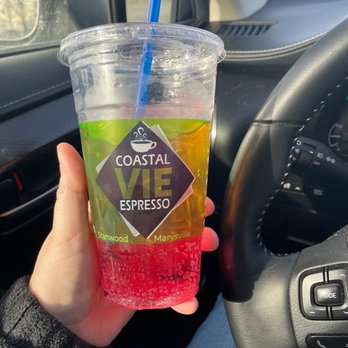Coastal Vie Espresso - Pink lotus with guava - Coffee & Tea Near Me - Stanwood, Washington Coastal Vie Espresso - Pink lotus with guava - Coffee & Tea Near Me - Stanwood, Washington