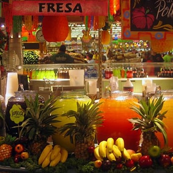 Los Altos Ranch Market - Aguas frescas at the jugeria. The horchata was so damn good. Actually, so damn good is a gross understatement. - Mexican Near Me - Phoenix, Arizona