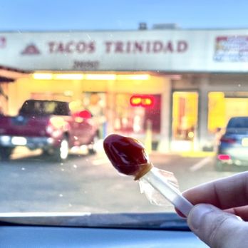 Tacos Trinidad - Small treat they gave us after our meal. - Tacos Near Me - Stockton, California Tacos Trinidad - Small treat they gave us after our meal. - Tacos Near Me - Stockton, California