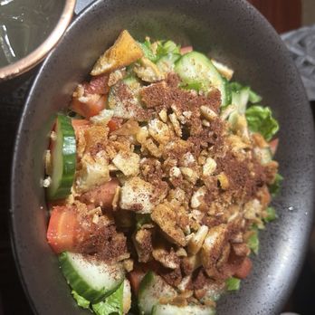 Bar Ten - Fattoush. Mix from the bottom. Amazing. - Lebanese Near Me - Tampa, Florida