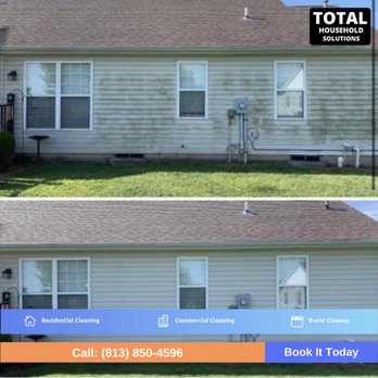 Total Household Solutions - Before and After Pictures - Pressure Washers Near Me