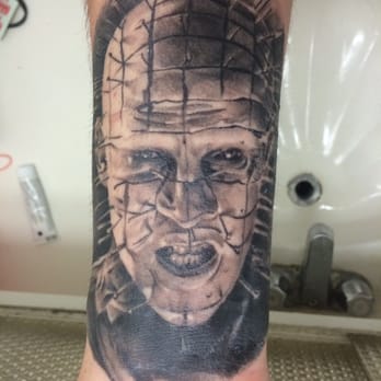 My Old Tattoo Parlor - Pinhead from Hellraiser - Tattoo Near Me - Lomita, California