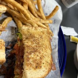 BLT and fries