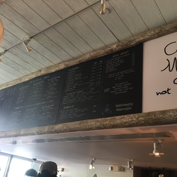 Bluetree Cafe - Honolulu - Giant menu! - Coffee & Tea Near Me - Honolulu, Hawaii