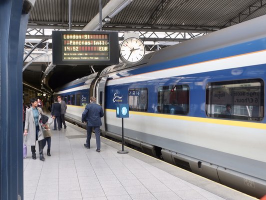 Eurostar Brussels Terminal by null