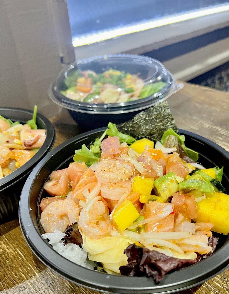 Luv Fish Poke’ Bowls
