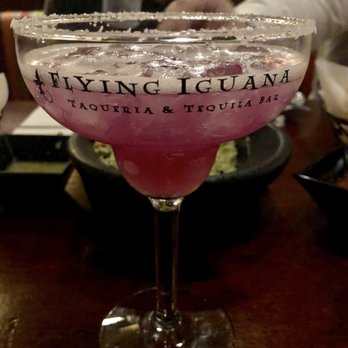 Flying Iguana - Prickly pear margarita, don't miss out! - Latin American Near Me - Neptune Beach, Florida