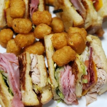 Drive Shack - Club sandwich and tator tots - Golf Near Me - Richmond, Virginia