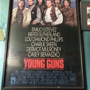 Mary's Bar - the poster for young guns - Bars Near Me - Cerrillos, New Mexico