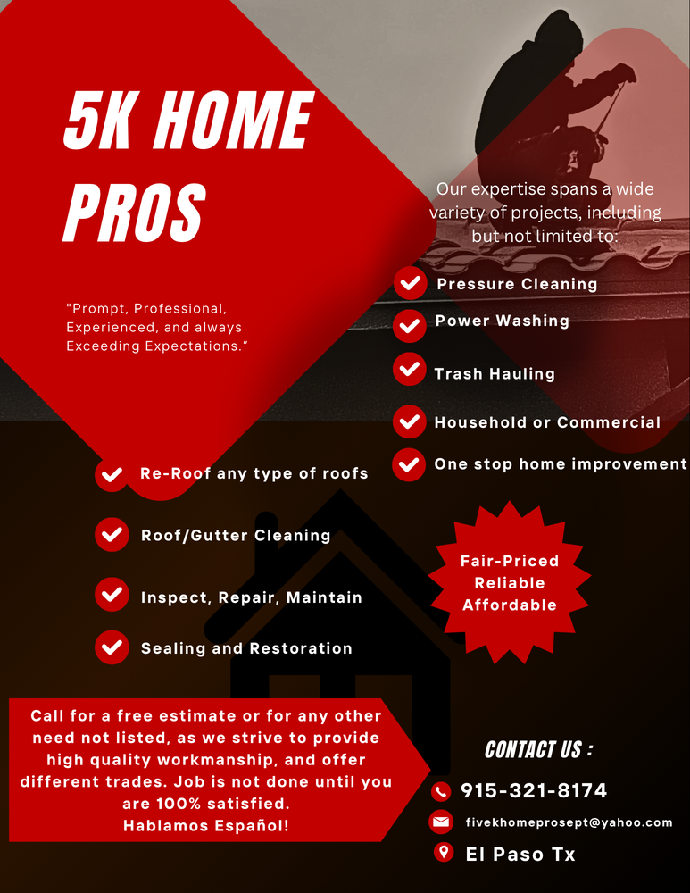 Slide of 5K Home Pros