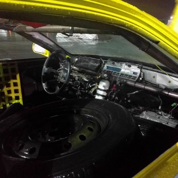Irwindale Speedway - Inside of car for Night of Destruction - Amateur Sports Teams Near Me - Irwindale, California Irwindale Speedway - Inside of car for Night of Destruction - Amateur Sports Teams Near Me - Irwindale, California