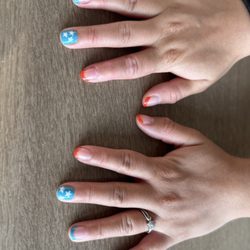Gel Nail design (French & design)