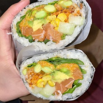 Taichi Bubble Tea Chicago - 1 Protein Sushi Burrito - SALMONopoly - Ramen Near Me - Chicago, Illinois Taichi Bubble Tea Chicago - 1 Protein Sushi Burrito - SALMONopoly - Ramen Near Me - Chicago, Illinois