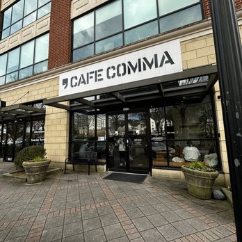 Cafe Comma - Front Entrance - Coffee & Tea Near Me - Atlanta, Georgia