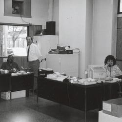 Blue Cab - Blue Cab - Office Black and White