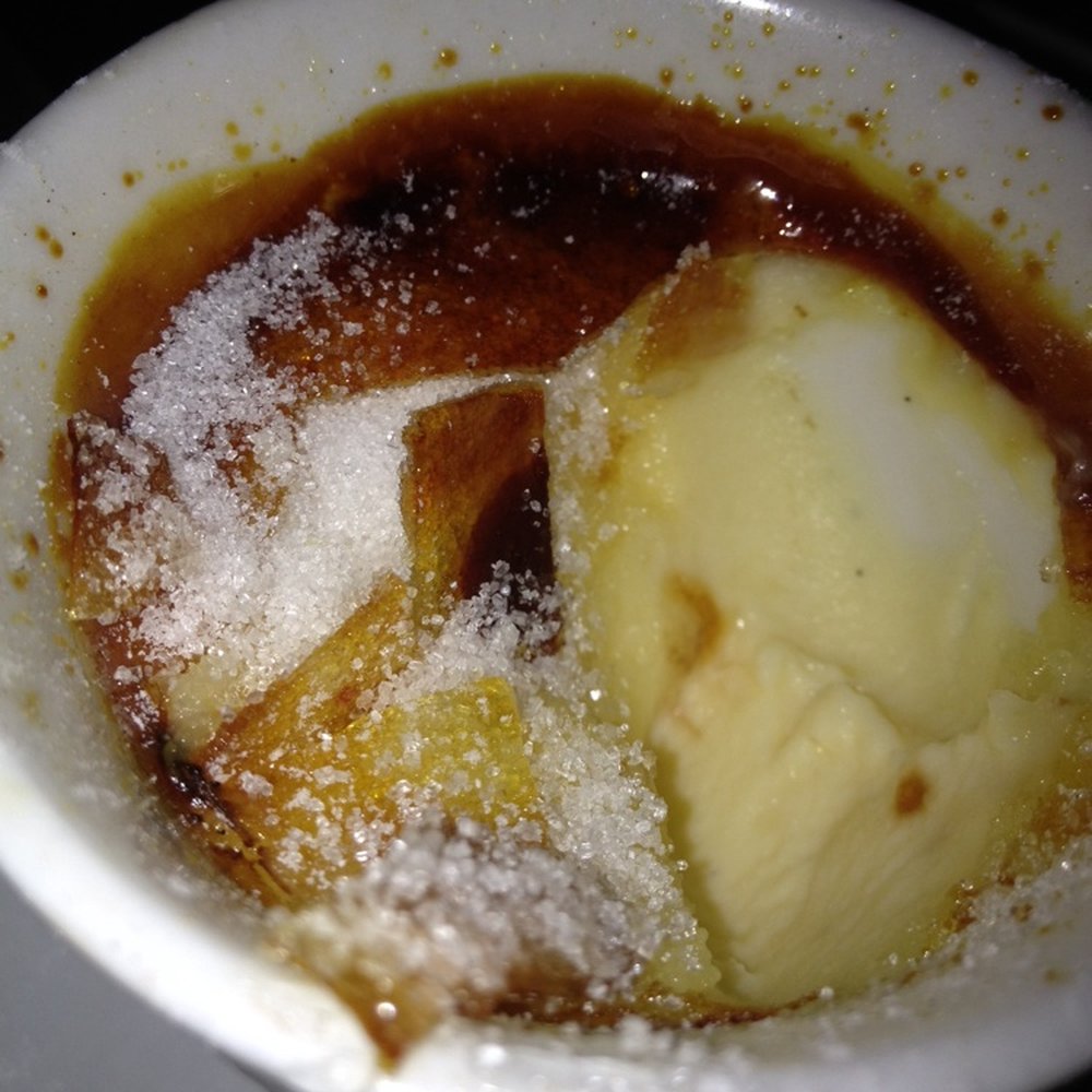 Worst creme brûlée in Brussels :-(