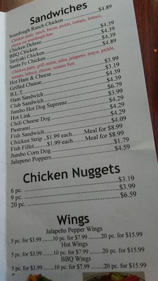 Menu photo 7 Bowinkle Drive Thru Rancho Cordova, CA Menu photo 7 Bowinkle Drive Thru Rancho Cordova, CA