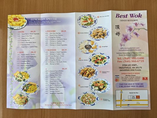 Menu photo 2 Best Wok Troutville, VA